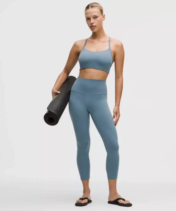 strappy light support sports bra 3