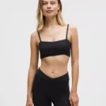 wrap front sports bra 1